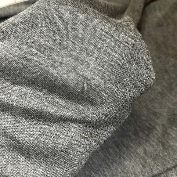 David Meister Grey Viscose Asymmetrical Neckline Long Sleeve Dress Size 12 - Picture 14 of 14